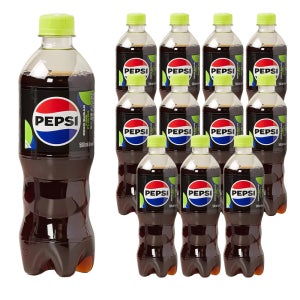 롯데칠성음료 펩시제로슈거 라임향 라임, 500ml, 12개