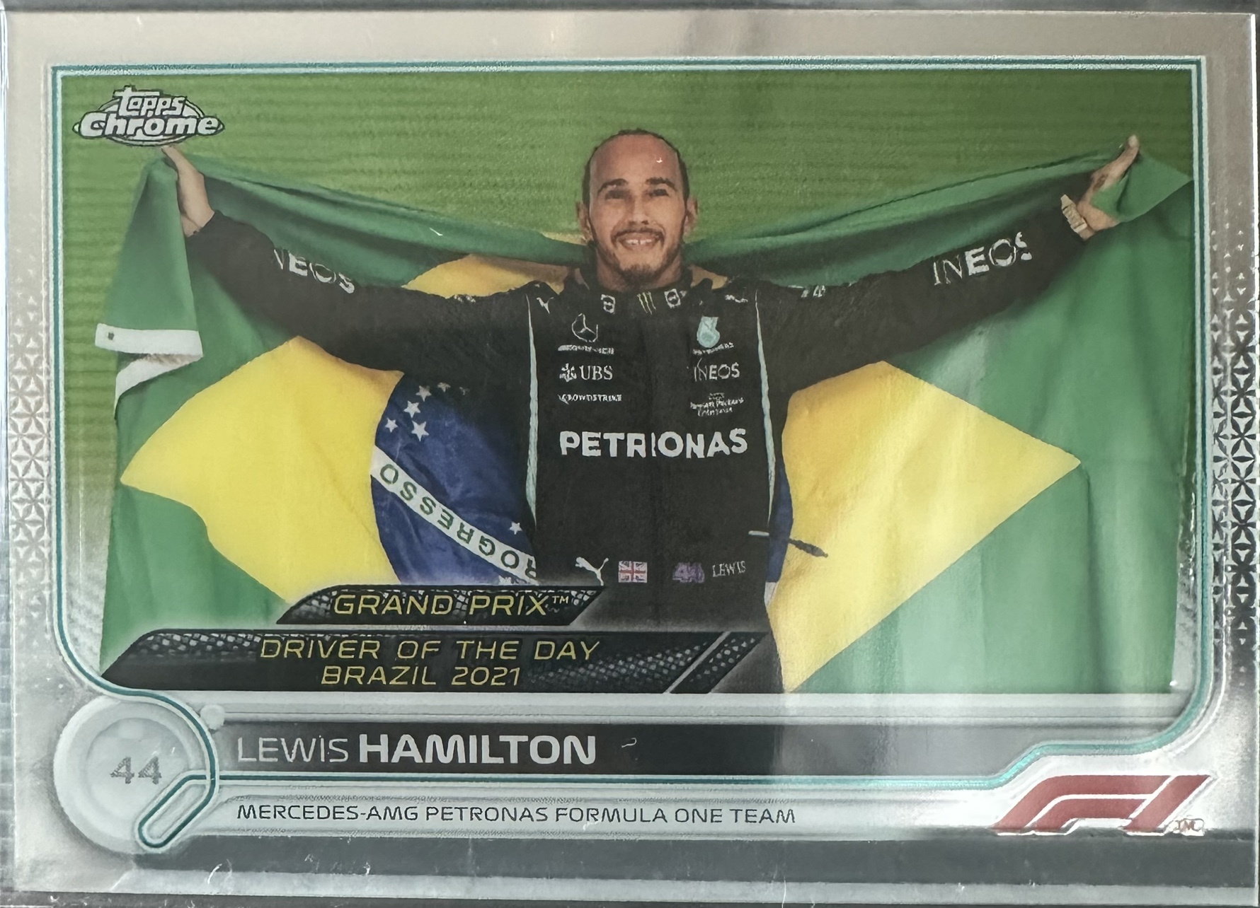 2022 F1 루이스 해밀턴 TOPPS CHROME 카드 탑스 크롬