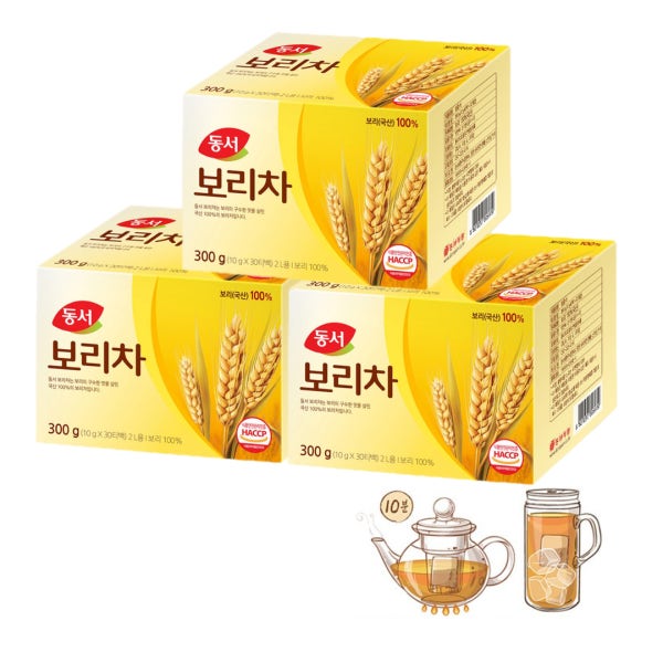 동서 보리차 티백