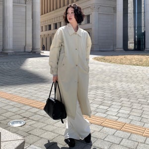 [묵화PICK][로지레이어] 모노바스락트렌치코트