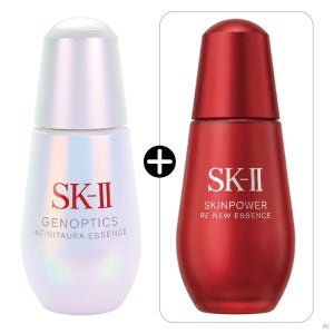 [기획]SK2 제놉틱스 인피니트오라 에센스 50ml+스킨파워 리-뉴 에센스 50ml