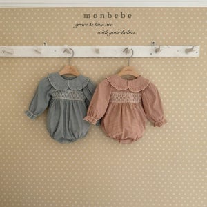 일상다많사 밀라스모크 바디슈트 몽베베 봄 돌아기수트 베이비바디수트 유아롬퍼