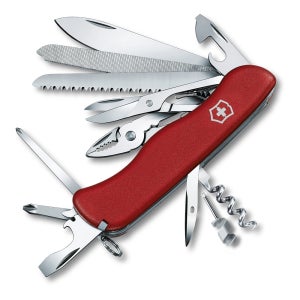 빅토리녹스 맥가이버칼 멀티툴 EDC 캠핑 스위스 아미 라지 나이프 워크 챔프 0.9064