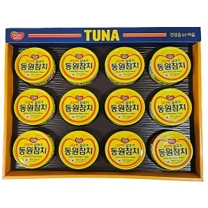 동원 참치 S12호 선물세트 x 6개 (한박스) (쇼핑백 포함)