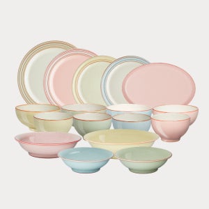 [한정특가] 덴비 헤리티지 4인 한식 그릇 세트 17P