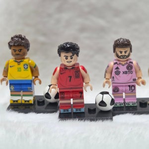 축구선수레고피규어 미니피규어 커스텀 브릭 호환블럭 호날두