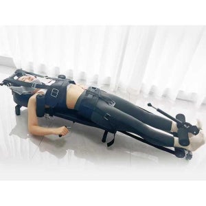 수평 거꾸로 스트레칭 기구 허리 요추 전신 견인 눕는형