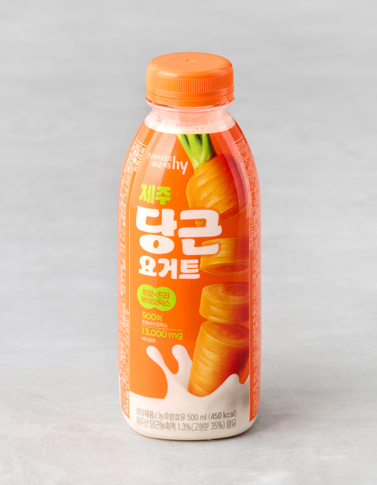 제주 당근 드링크 요거트
