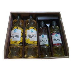 청정원 고급유2호 올리브유 포도씨유 카놀라유 집들이선물 자취템 명절선물 고급