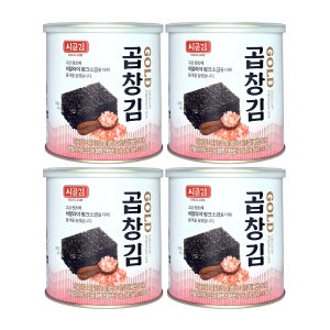 시골김 곱창캔김 30g 4캔 (선물세트 옵션 선택)