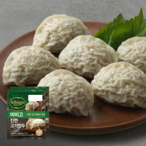 비비고 얇은피 진한고기만두 400g, 10개