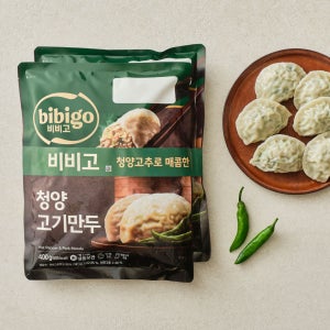 비비고 청양고기만두 400g, 12개