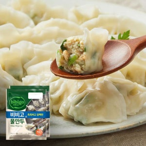 비비고 물만두 [한입크기 촉촉담백] 370g, 10개