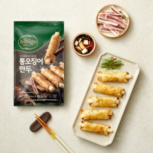 비비고 통오징어만두 (유통기한 26년 7월 18일) 200g, 10개