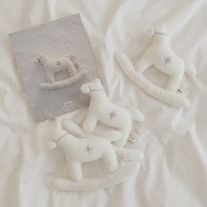 이누아 위시포니 딸랑이 오가닉 신생아딸랑이 아기 출산 임신 선물