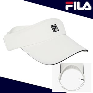 FILA 휠라 F박스 스몰로고 썬캡 FS262SU11X002OWH 남성 여성 공용 화이트 스포츠용 모자