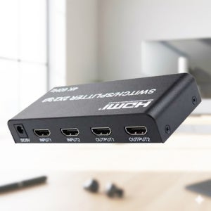 Coms HDMI 셀렉기 메트릭스 2대2 4K 60Hz 스위치 화면