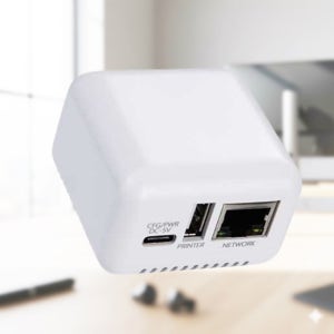 Coms USB 2.0 인쇄기 서버 1포트 프린트 네트워크공유