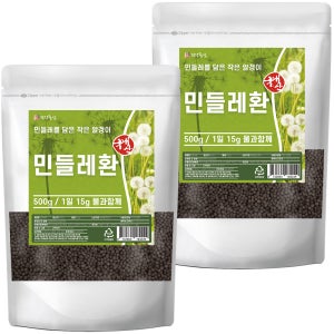 국산 민들레환 500g, 2개