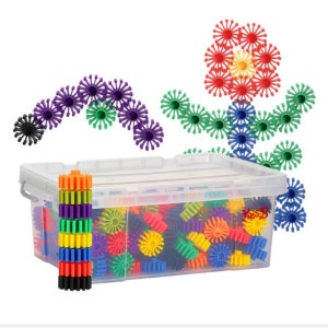 어린이집 창의력 프로그램 자유만들기 톱니블록 200pcs 방문선물 중학생 기념일 유치원생