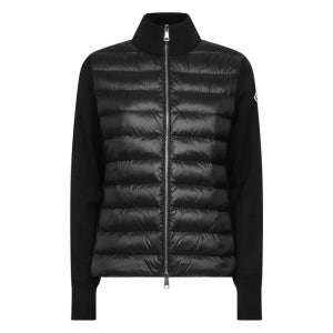 국내 26SS 몽클레어 9B00031M1131 트리콧 니트 패딩 가디건 자켓