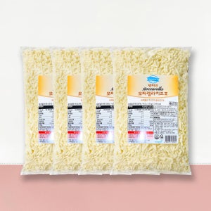 [델리차차] 동원 덴마크 피자치즈 10Kg (2.5kgx4봉) 모짜렐라 자연치즈 대용량