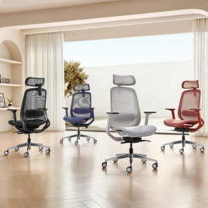 아우스 DS04 프리미엄 풀메쉬 컴퓨터의자 사무실 학생 게이밍 책상 리클라이너 의자