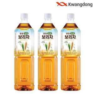 광동 밀싹보리차 1.5L 음료 12개 x 차음료 페트음료