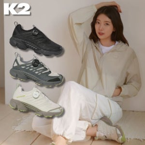 K2 플라이하이크 하이퍼랩 수지 트레킹화 고어텍스 방수 등산화