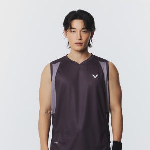 빅터 VICTOR 남성 민소매 티셔츠 VT26BGW101M 배드민턴 탁구 스포츠웨어