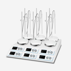 가열식 다중 스테이션 자력 교반기 BF-HPH05 (온도센서탐침 포함)