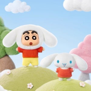 TOPTOY 짱구X시나모롤 랜덤 키링인형 드림랜드 시리즈 피규어 굿즈