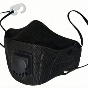 하얀들 B1급 방진마스크 블랙 끈조절 접이식 180개