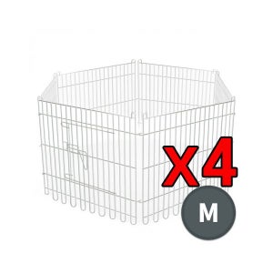 미라클하우스 [특가할인4개묶음]고급 육각 울타리중 753325