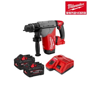 밀워키 대리점 M18 FHP-802X 18V 32mm SDS플러스 로타리함마 세트