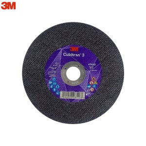 3M 큐비트론3 절단석 47420 5인치 125mm 금속 철재 그라인더날 컷팅날 50개
