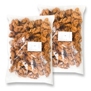 추억의 옛날 꽈배기 과자 벌크 업소용 대용량 간식 3kg, 2개