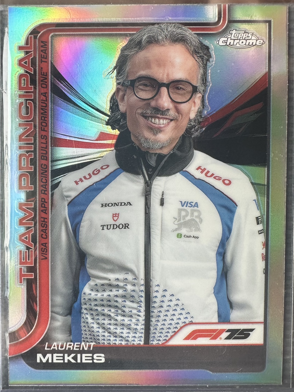 2025 F1 라우렌트 메키스 리플렉터 카드 TOPPS CHROME 카드 탑스 크롬