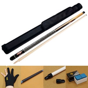 코리아큐+개인큐가방 K44세트 국산제품 당구채 3구 4구 삼구 사구 3쿠션