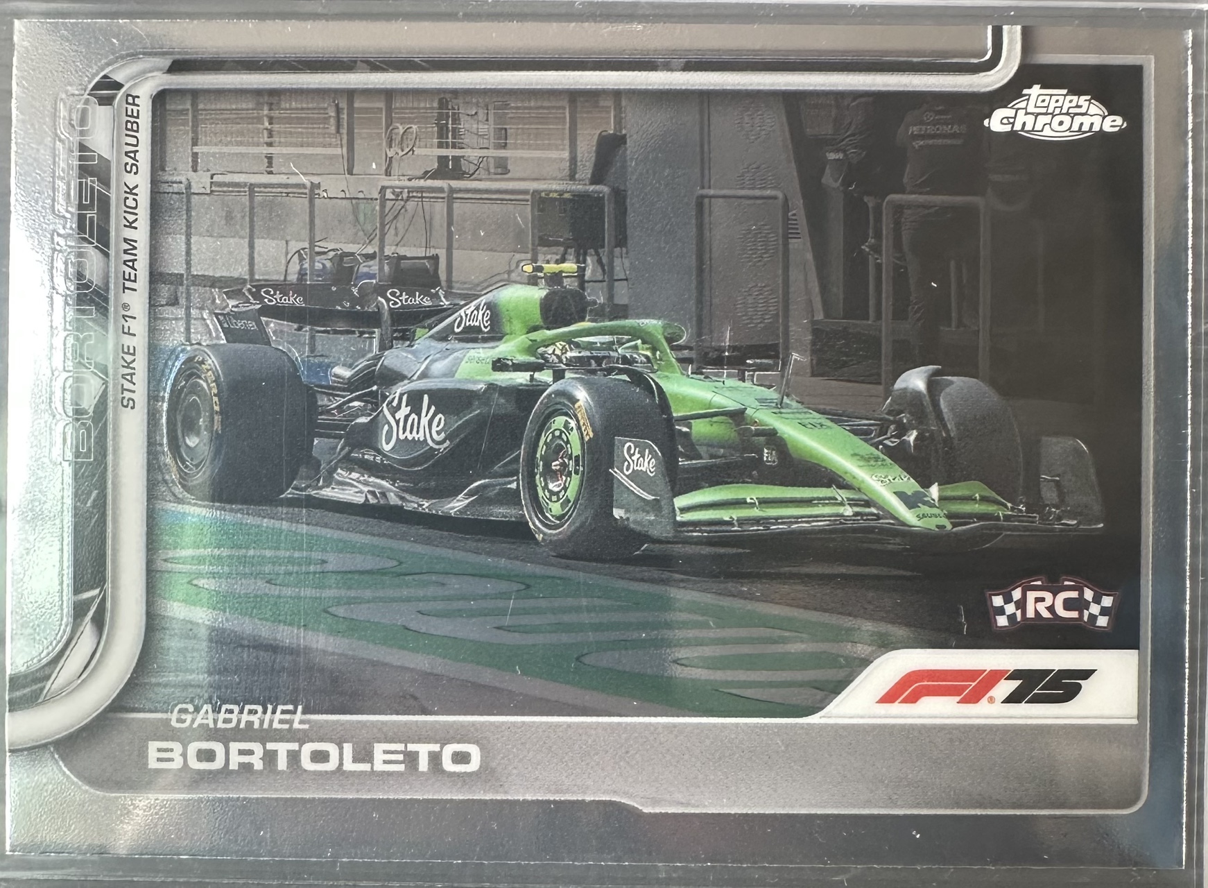 2025 F1 가브리에우 보르툴레투 루키 카드 TOPPS CHROME 카드 탑스 크롬