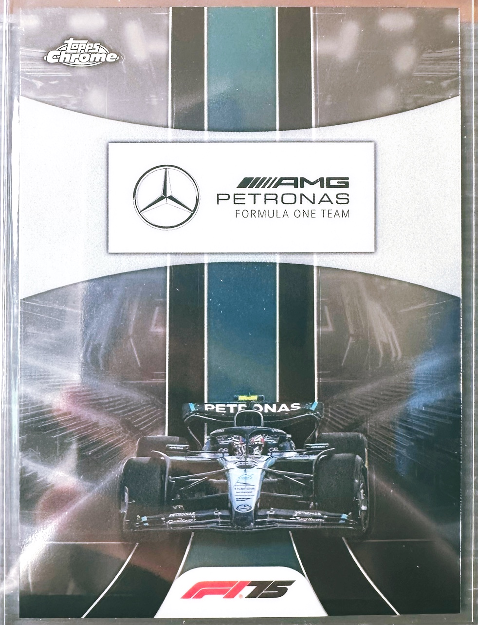 2025 F1 메르세데스 팀카드 TOPPS CHROME 카드 탑스 크롬