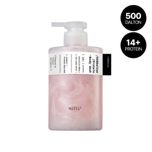 [밀리밀리 공식] 1개｜500달톤 프로틴 바디워시 (500ml) 향좋은 고보습 퍼퓸 바디워시 등드름 각질제거 샤워젤