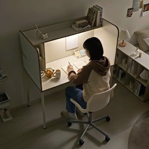 가정용 독서실책상 1인 집중력 데스크 1인실 독서실 책상 칸막이