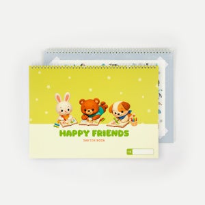 스케치북 130g 8절 15매 초등학생 유치원 미술학원 어린이집 드로잉북