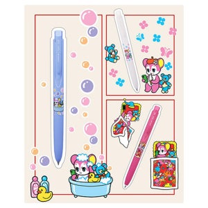 [유니] 유니볼 시그노 노크식 X 쇼와 쿠마짱 0.38mm (10개 1세트)