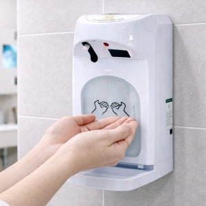 자동 손소도기 디스펜서 업소용 학교 음식점 손소독 비접촉 분사 케이스