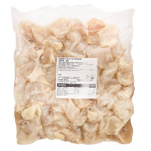 [덩어리 그대로] 삼춘네 목초우 진짜 무릎 도가니 스지 수육 3kg, 1개