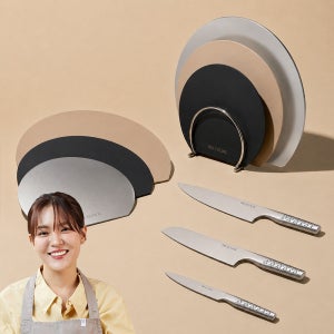 트루쿡 칼세트 주방칼 올스텐 식도 TPU 이유식도마 세트
