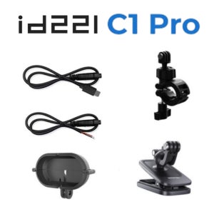 ID221 C1 PRO 액세서리 고프로 케이스 거치대 전원 케이블 전원선 블랙박스용 액션캠