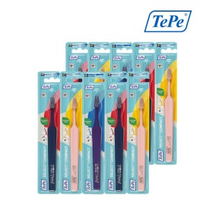 테페 덴잇 스웨덴 셀렉트 컴팩트 작은헤드 치과 칫솔(색상랜덤) [10개입]
